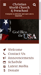 Mobile Screenshot of christianworld.org